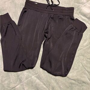BCBGMaxAzria Woman’s Black Dress Pants with Gold Logo Detail #7